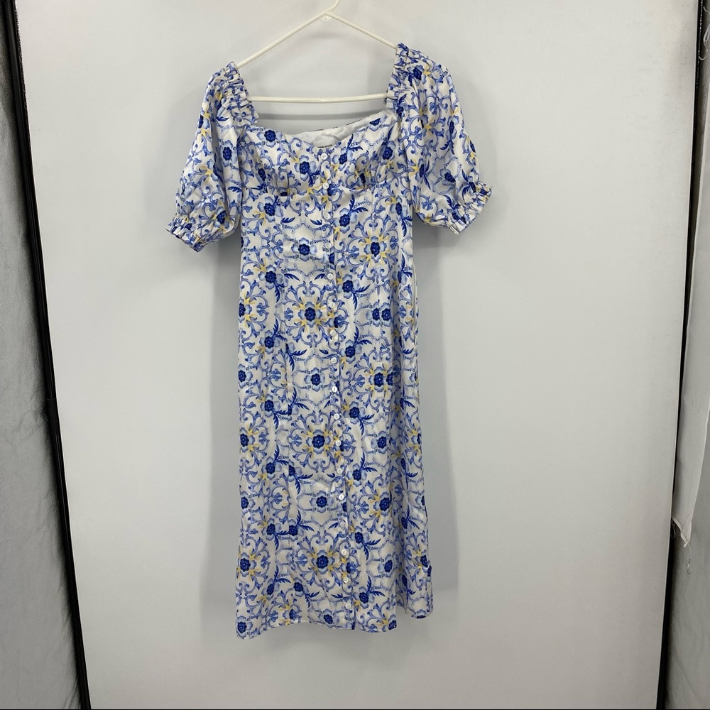 NEW Song of Style Blue Floral Dress Small